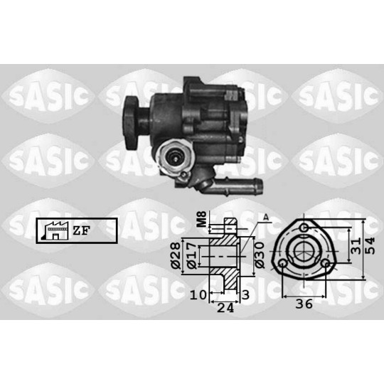 7076009 - Hydraulikslang, stysrsystem 