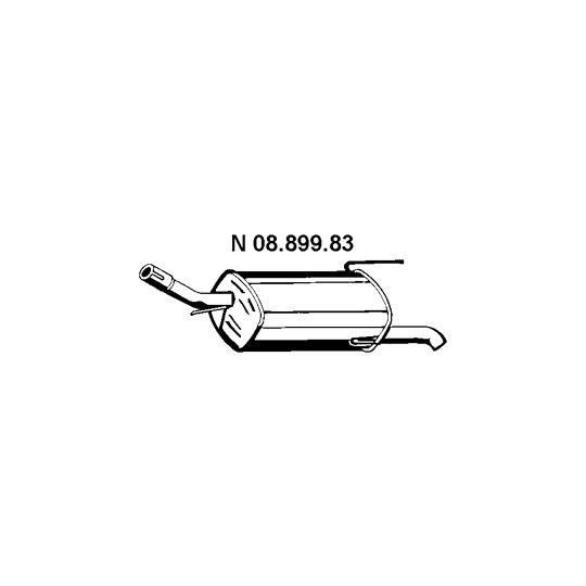 08.899.83 - End Silencer 