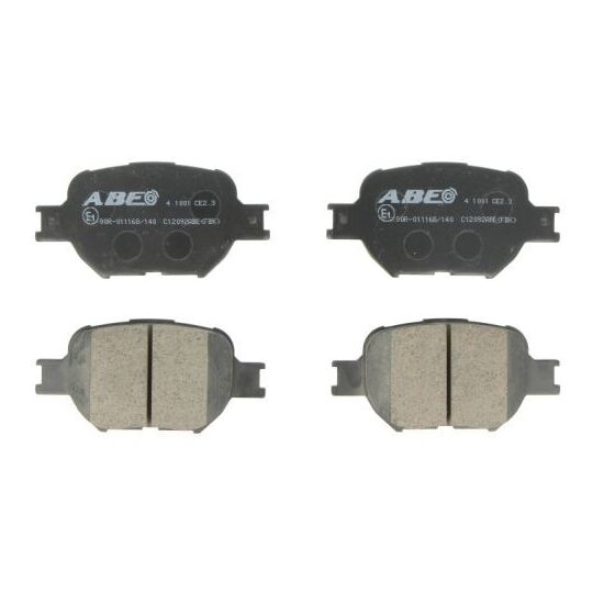 C12092ABE - Brake Pad Set, disc brake 