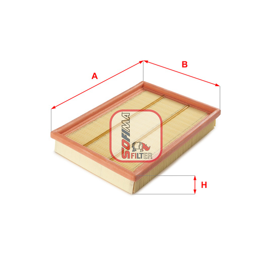 S 3062 A - Air filter 