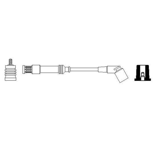 0 356 912 984 - Ignition Cable 