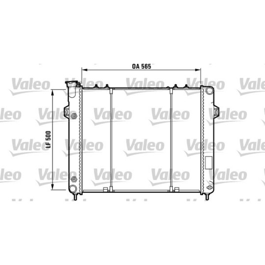 732782 - Radiaator, mootorijahutus 