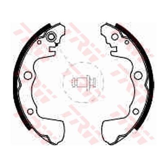 GS8508 - Brake Shoe Set 