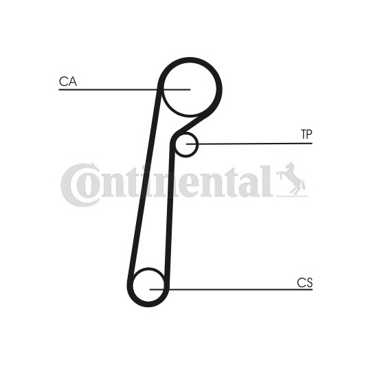 CT1156 - Timing Belt 