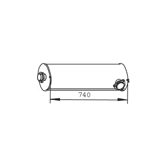 74336 - Middle Silencer 