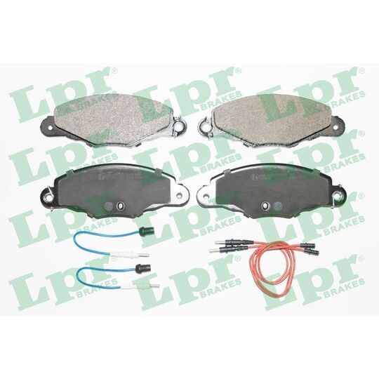 05P1140 - Brake Pad Set, disc brake 