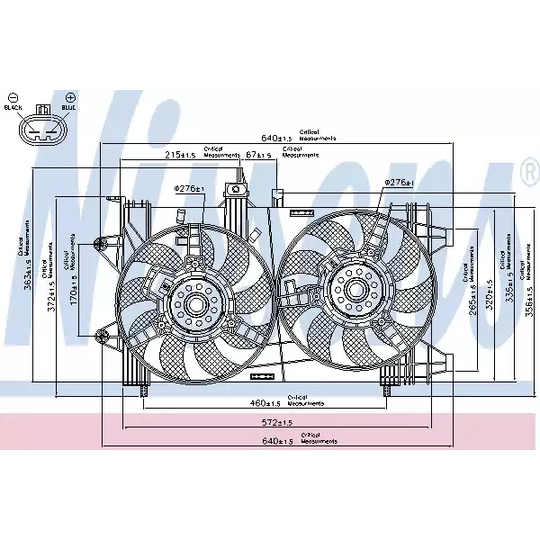 85053 - Fan, radiator 