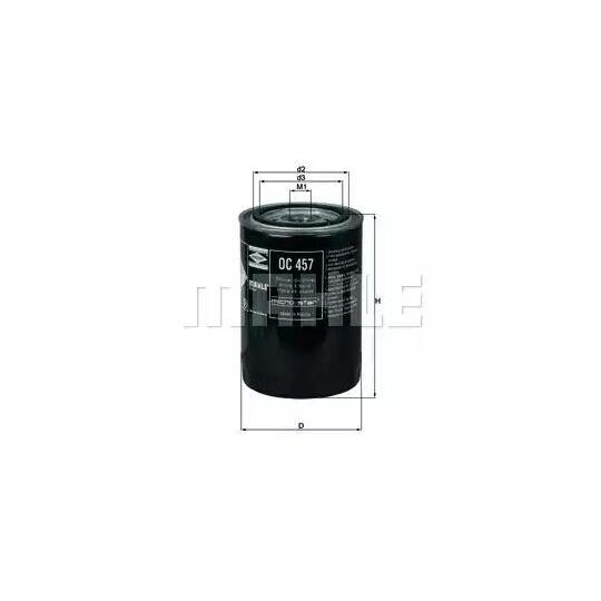 OC 457 - Oil filter 