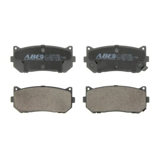 C20301ABE - Brake Pad Set, disc brake 