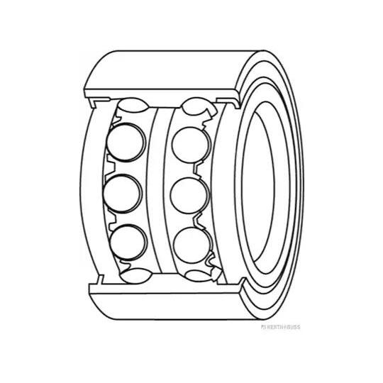 J4714013 - Wheel Bearing Kit 