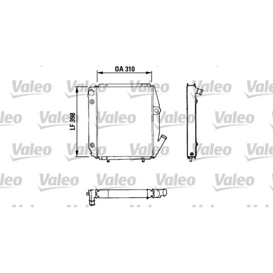 810926 - Radiator, engine cooling 