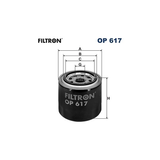 OP 617 - Oil filter 