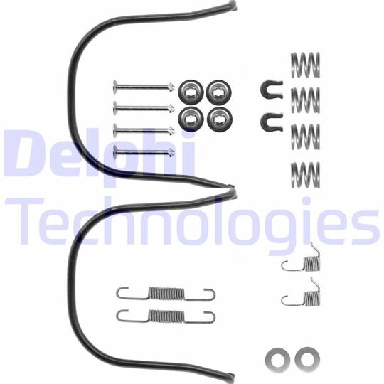 LY1050 - Accessory Kit, brake shoes 