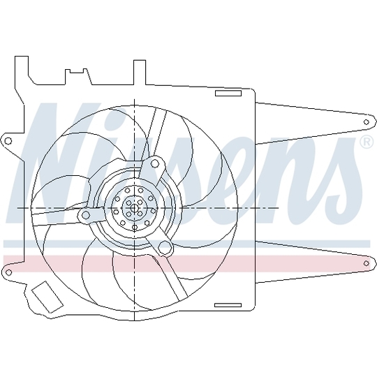 85432 - Fan, radiator 