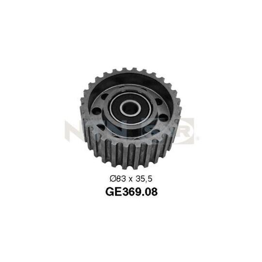 GE369.08 - Deflection/Guide Pulley, timing belt 