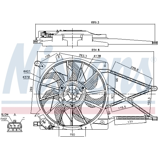 85175 - Fan, radiator 