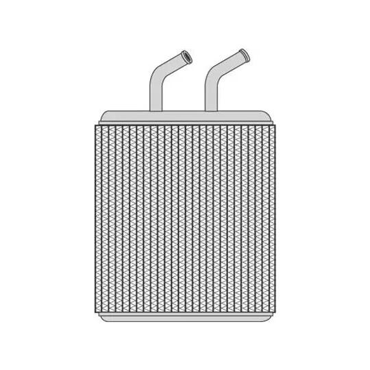 350218250000 - Heat Exchanger, interior heating 