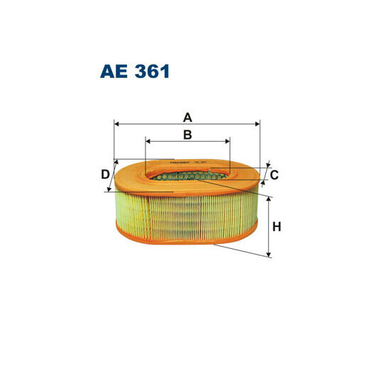 AE 361 - Air filter 