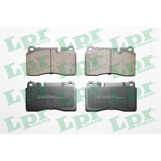 05P1505 - Brake Pad Set, disc brake 