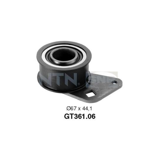 GT361.06 - Tensioner Pulley, timing belt 