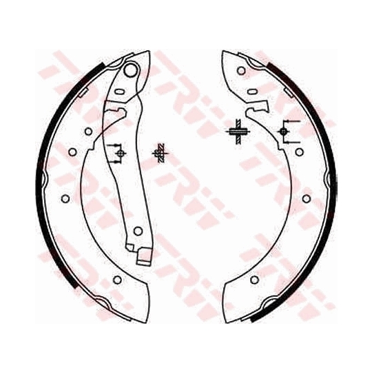 GS8108 - Brake Shoe Set 