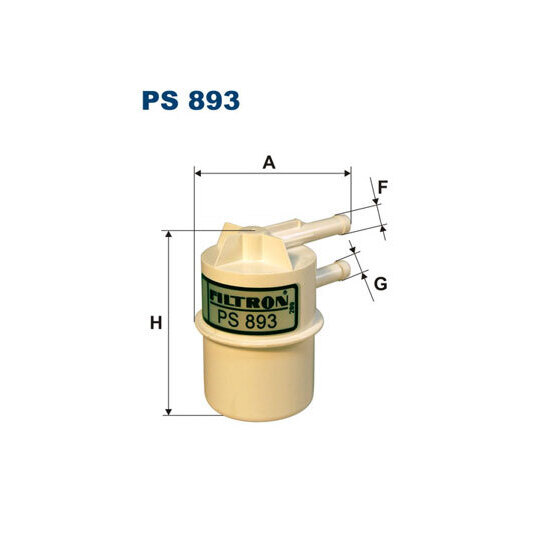 PS 893 - Polttoainesuodatin 