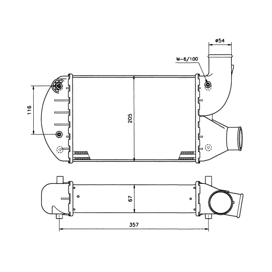 30134 - Laddluftkylare 