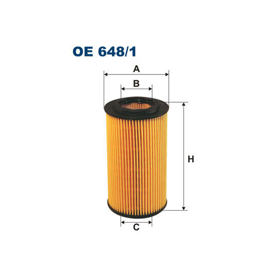 OE 648/1 - Oil filter 