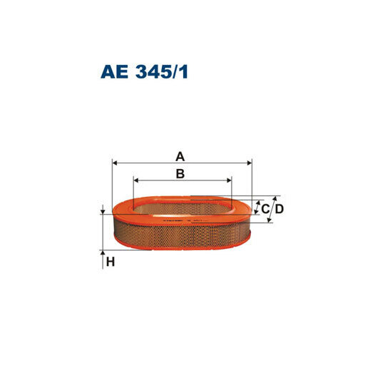 AE 345/1 - Air filter 