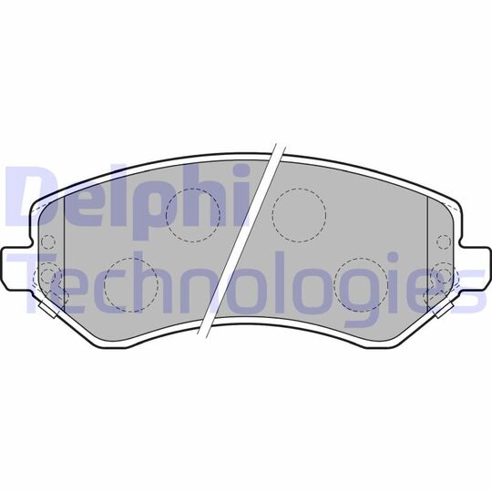 LP1773 - Brake Pad Set, disc brake 
