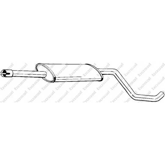 279-053 - Middle Silencer 