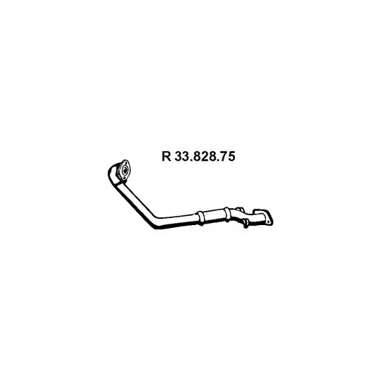 33.828.75 - Exhaust pipe 