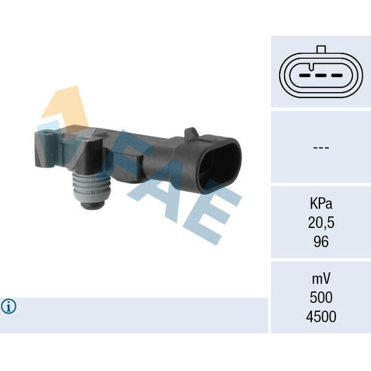 15013 - Sensor, intake manifold pressure 