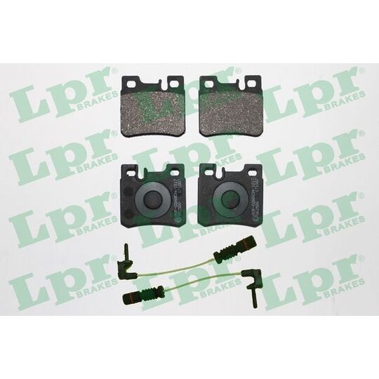 05P428A - Brake Pad Set, disc brake 