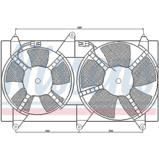 85611 - Fan, radiator 