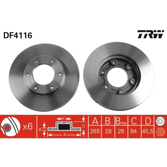 DF4116 - Jarrulevy 