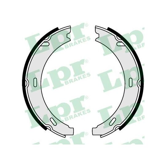 04730 - Brake Shoe Set, parking brake 