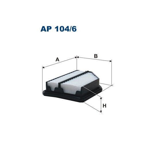 AP 104/6 - Air filter 