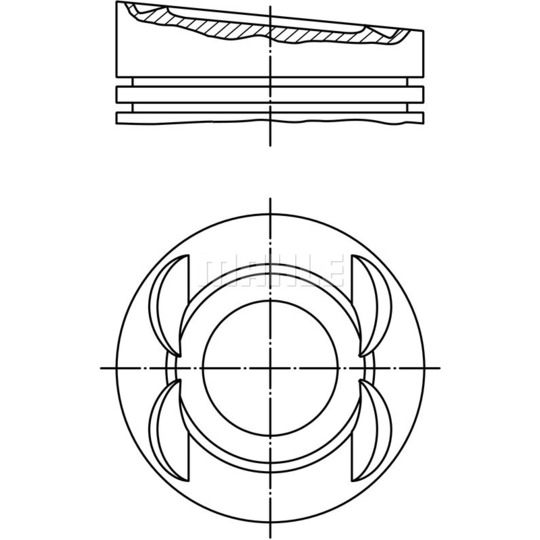 030 62 12 - Piston 