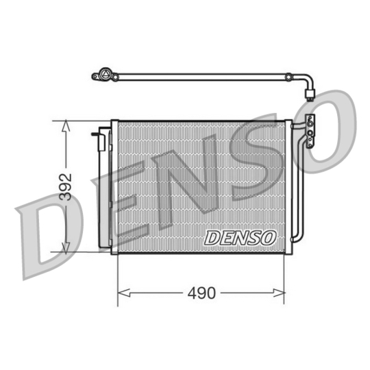 DCN05009 - Condenser, air conditioning 