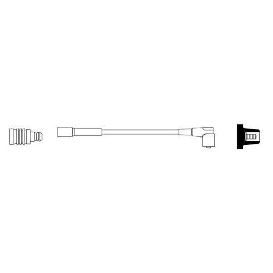 0 986 356 162 - Ignition Cable 
