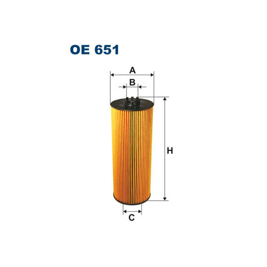OE 651 - Oil filter 