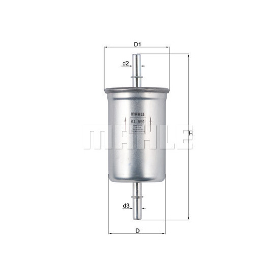 KL 591 - Fuel filter 