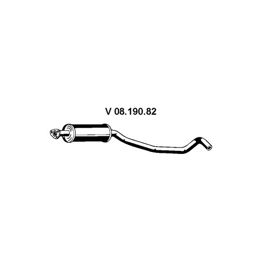 08.190.82 - Front Silencer 