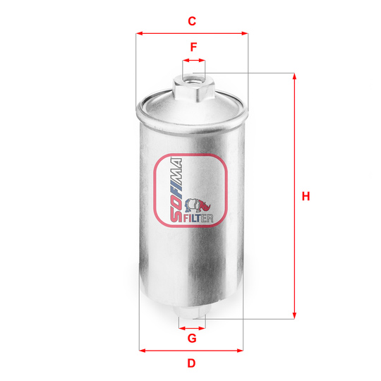 S 1504 B - Fuel filter 
