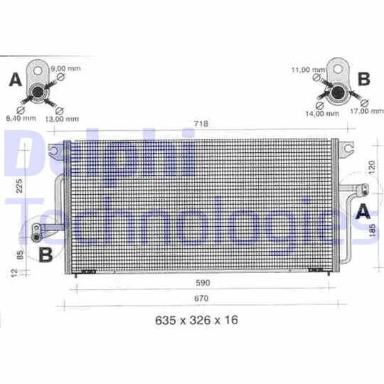 TSP0225336 - Condenser, air conditioning 