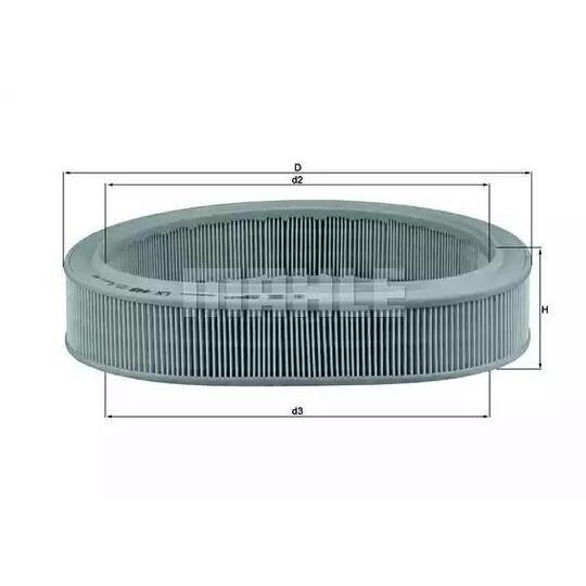 LX 449 - Air filter 