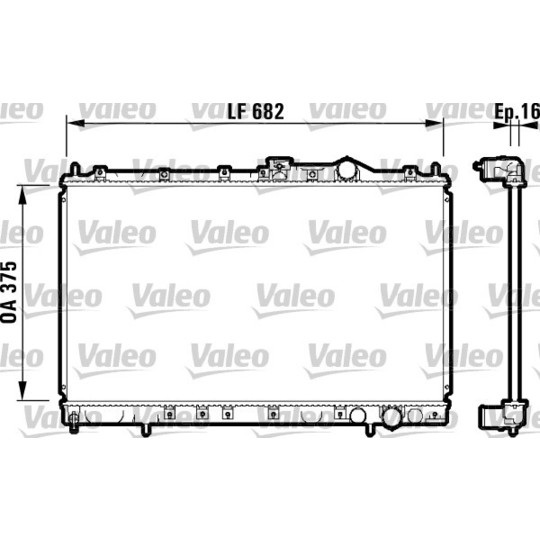 732327 - Radiaator, mootorijahutus 