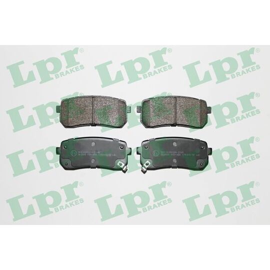 05P1450 - Brake Pad Set, disc brake 