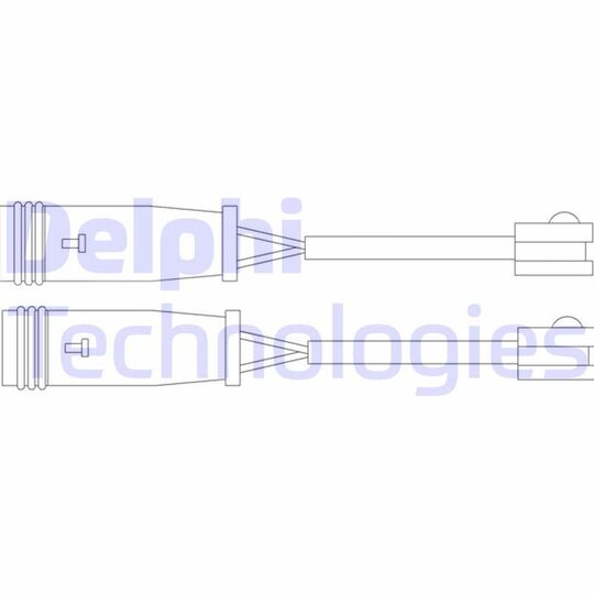 LZ0199 - Warning Contact, brake pad wear 